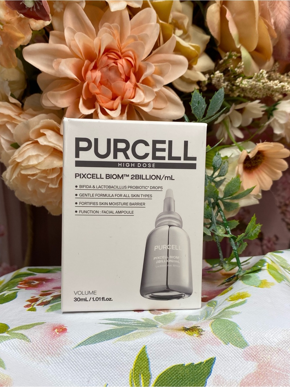 Pixcell Biom Probiotic Facial Ampoule - White